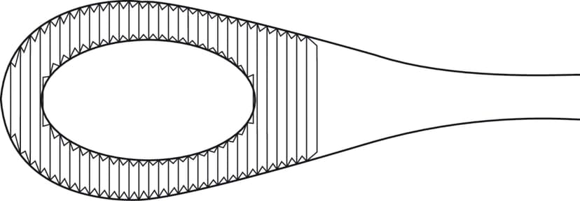 LINE DRAWING FF343R-Aesculap Article Picture (Media Manager)