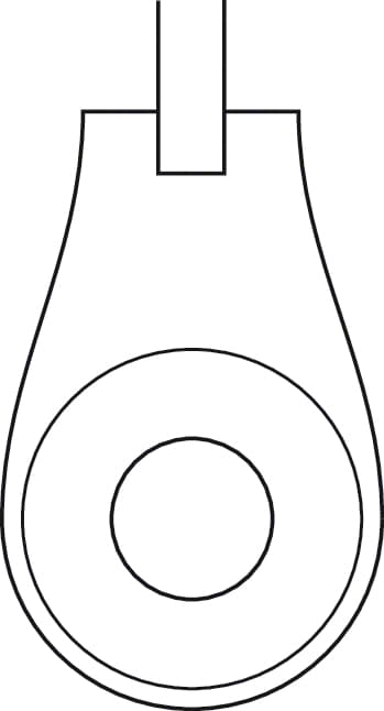 LINE DRAWING FF345R-Aesculap Article Picture (Media Manager)