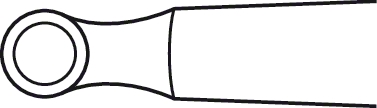 LINE DRAWING FF599R-Aesculap Article Picture (Media Manager)
