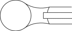 LINE DRAWING FF605R-Aesculap Article Picture (Media Manager)