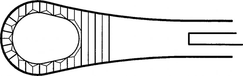 LINE DRAWING OK530R, LG-190-01-M-Aesculap Article Picture (Media Manager)