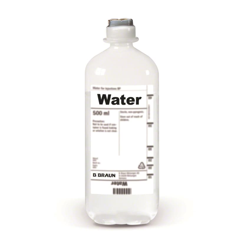 Water for Injections-Solvent for parenteral use