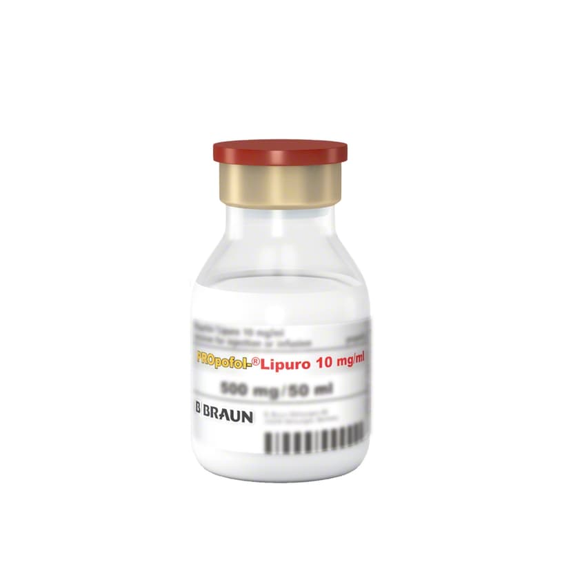 Propofol-®Lipuro 10 mg/ml-Emulsion for injection or infusion. Rapid onset intravenous aneaesthetics.