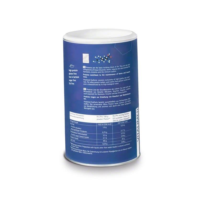 VITALIMED EvoForte Bluberry-Whey Protein Powder