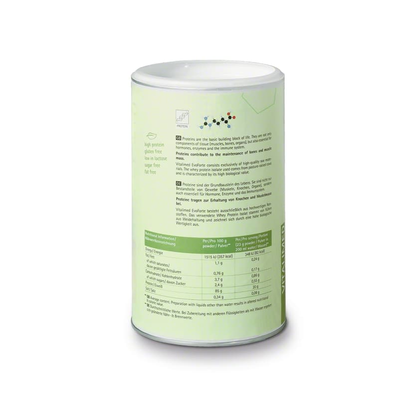Whey Protein Powder-VITALIMED EvoForte Lime