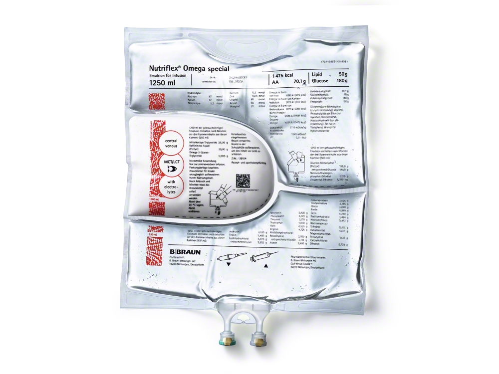 Nutriflex® Omega special-Emulsion for Infusion - 1250 ml
