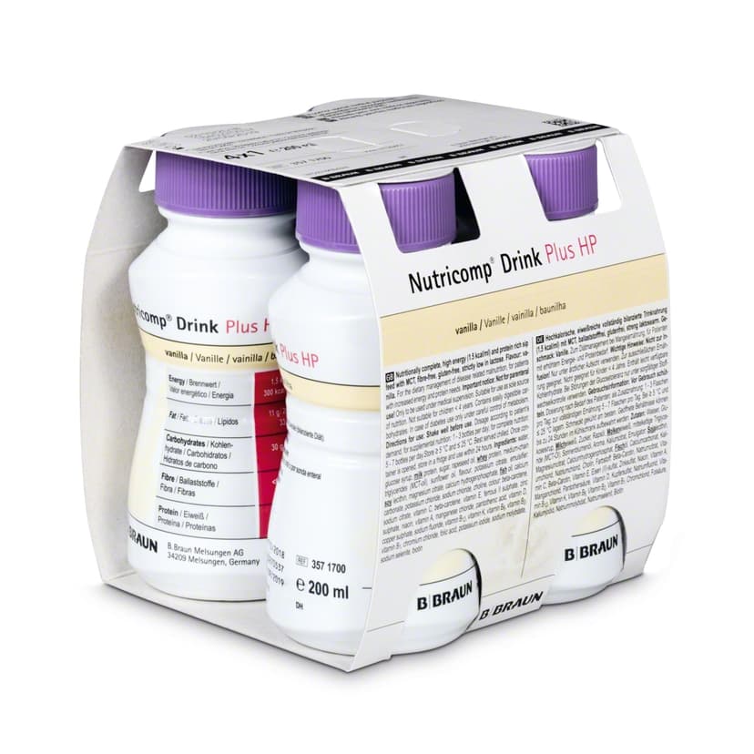 Nutricomp® Drink Plus HP Vanilla-4 x 200ml