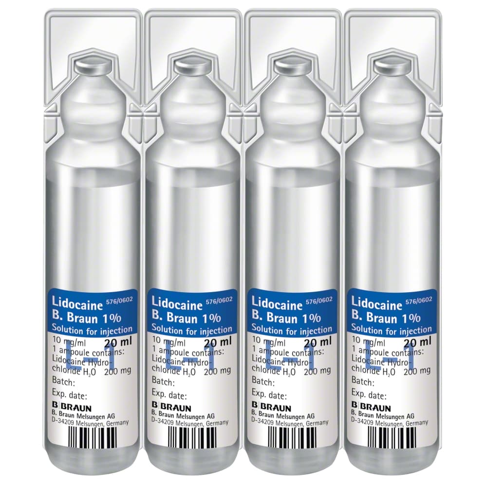 Lidocaine 1%-Local Anesthetics