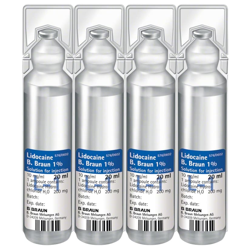 Lidocaine 1%-Local Anesthetics